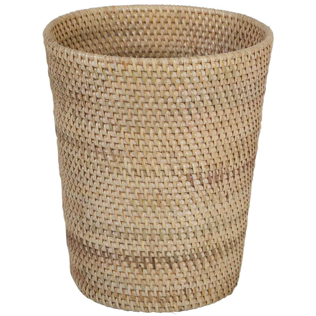 Nila Natural Rattan Wastebasket
