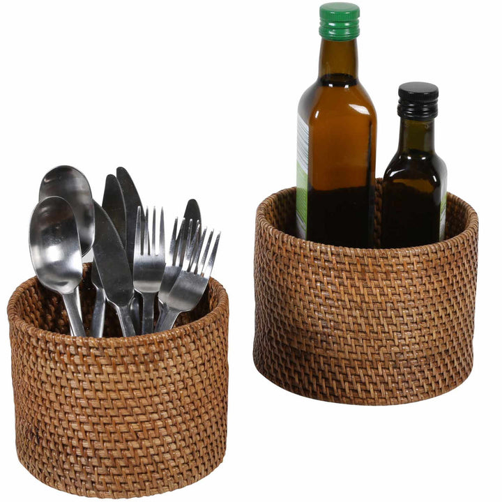 Cutlery basket Lilia Light brown