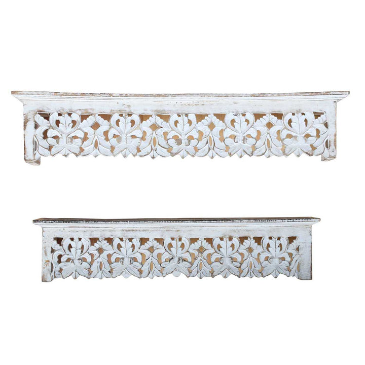 Mandala wall shelf Moucharabi set of 3