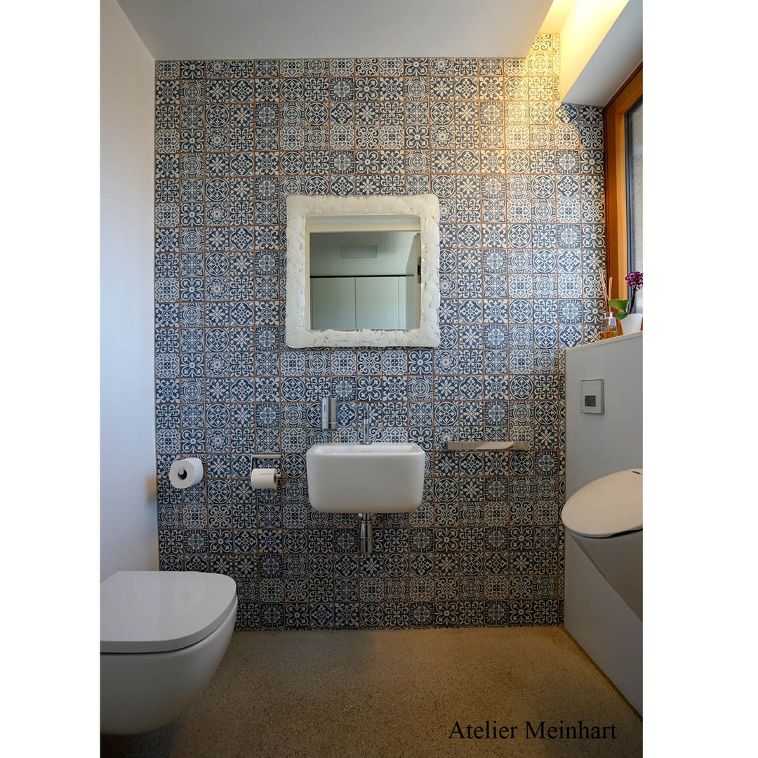 Moroccan tiles Rahel Blue Patchwork
