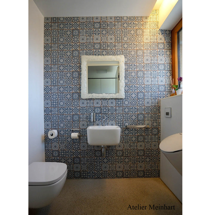 Moroccan tiles Rahel Blue Patchwork