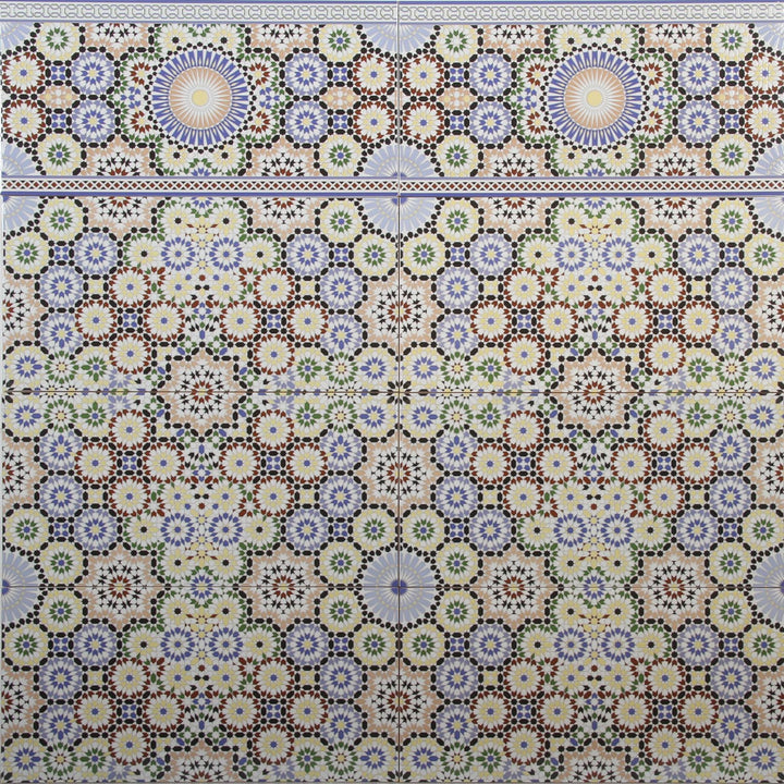 Moroccan wall tiles Kebir