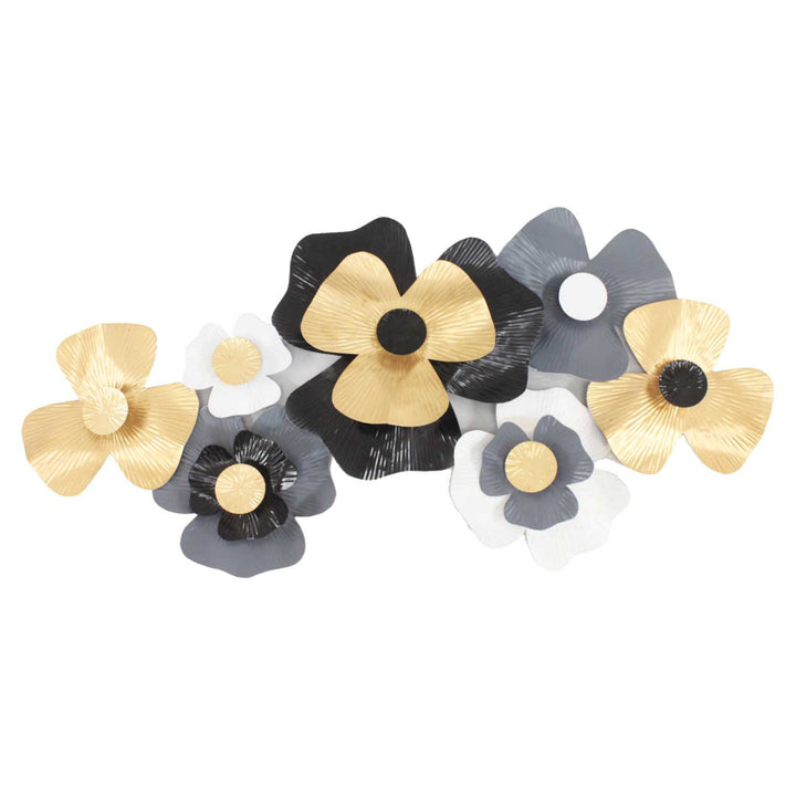 Metal wall decoration flower