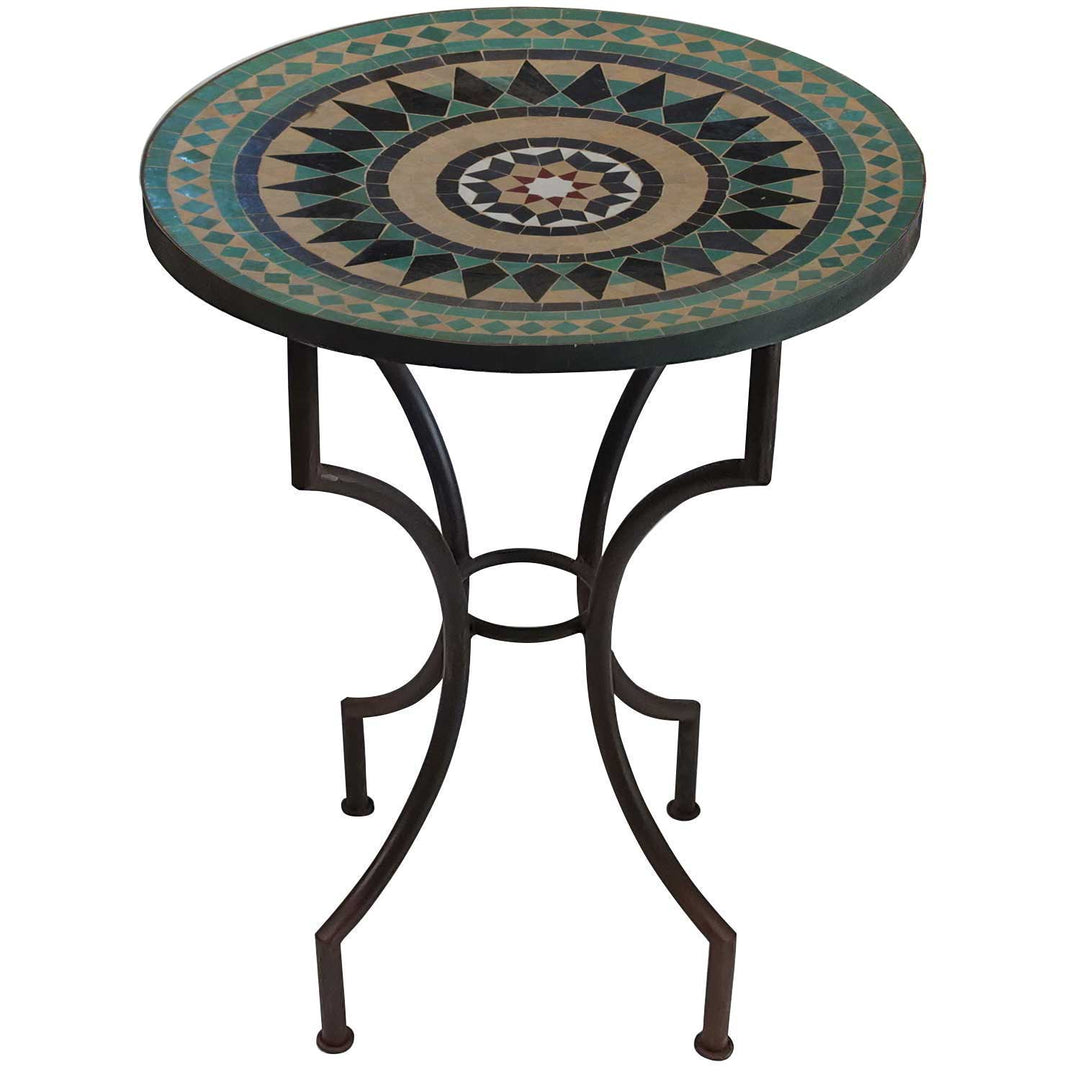 Mosaic table Star from Morocco