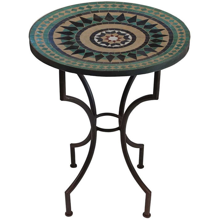 Mosaic table Star from Morocco