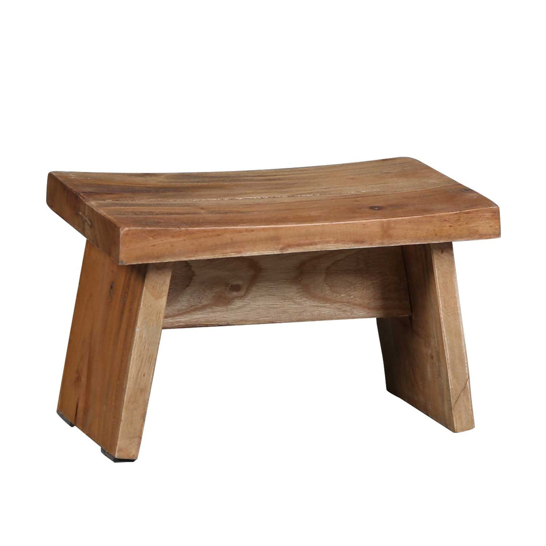 Teak wood stool Paolo
