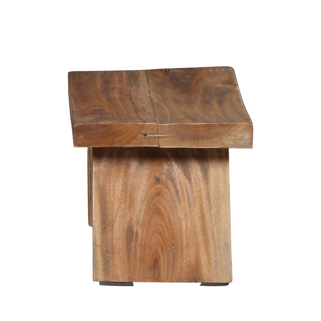 Teak wood stool Paolo
