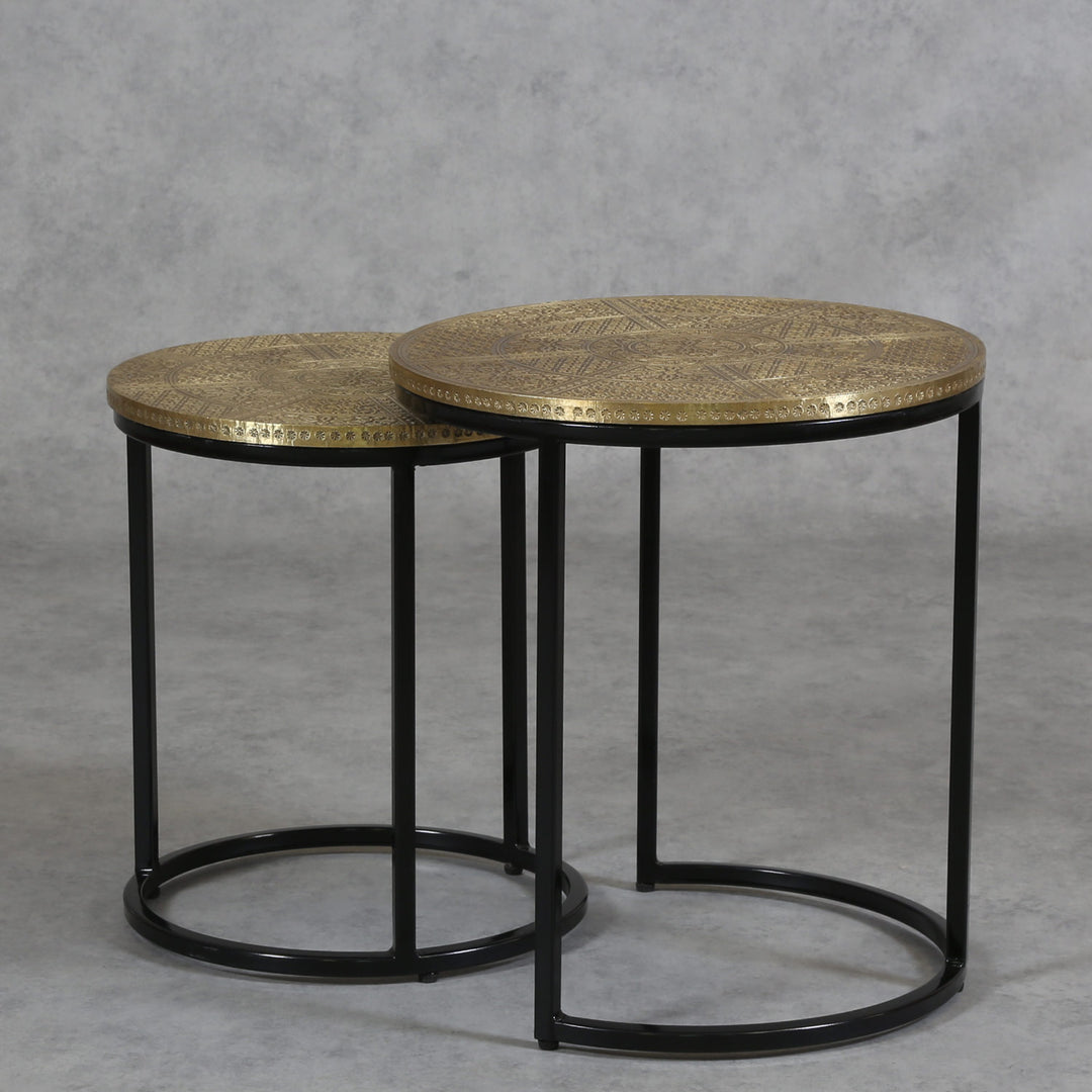 Oriental nesting table Hanane set of 2