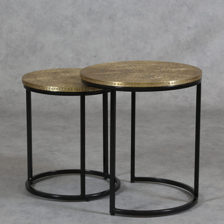 Oriental nesting table Hanane set of 2