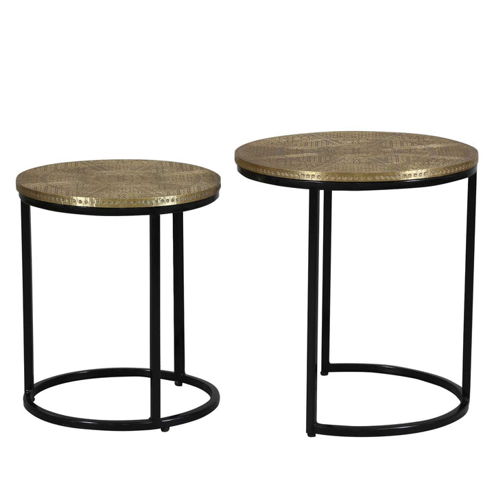 Oriental nesting table Hanane set of 2