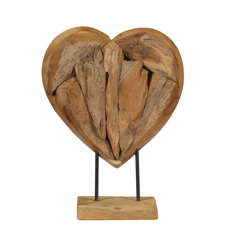 Heart sculpture Malina