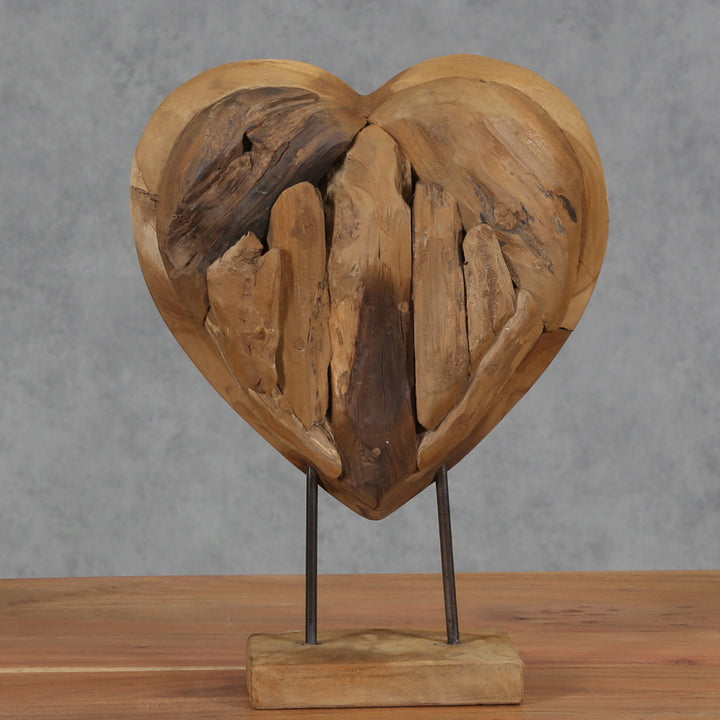 Heart sculpture Malina