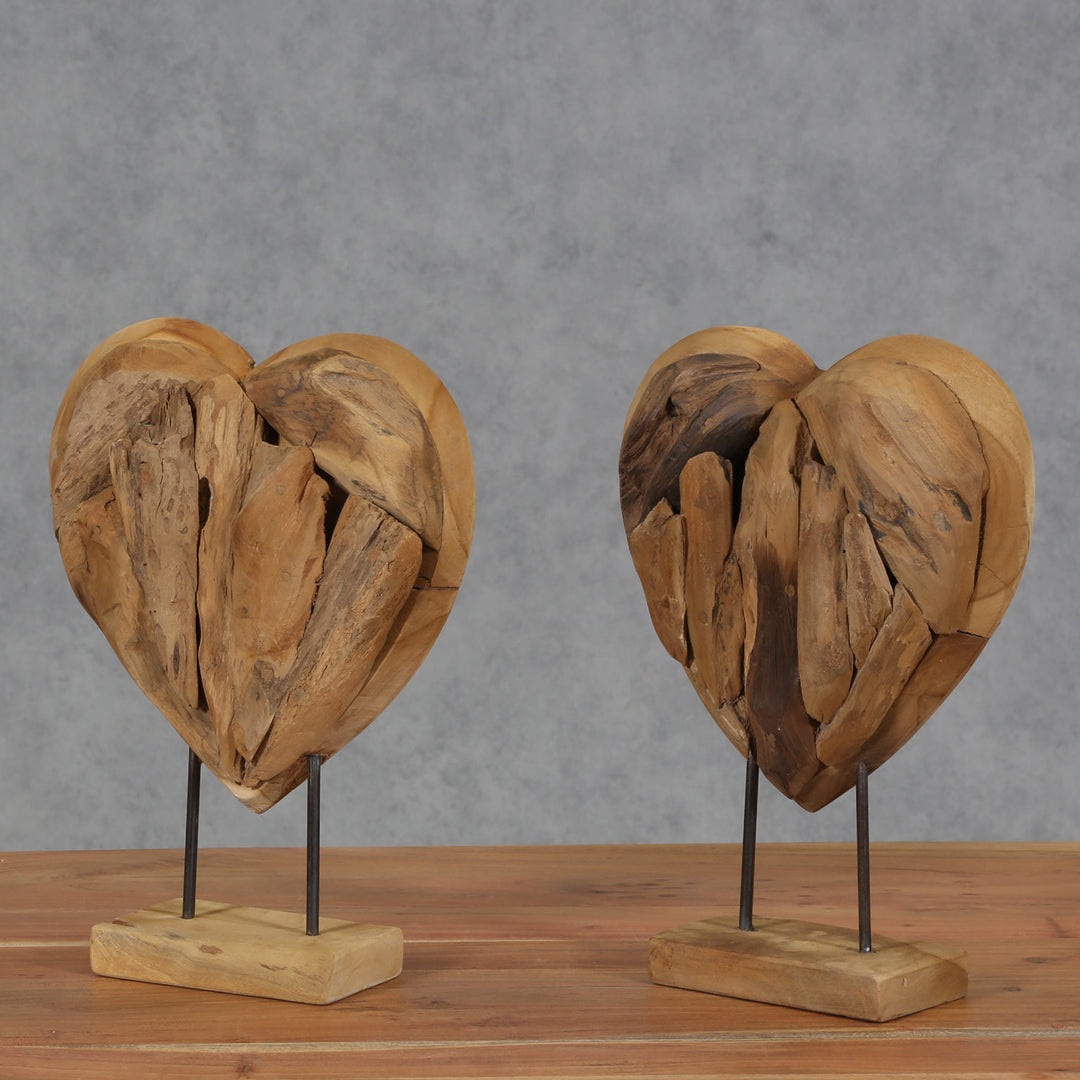 Heart sculpture Malina