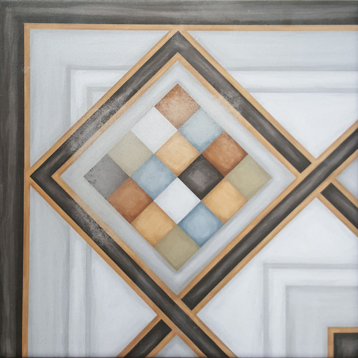 Oriental corner border Diglas