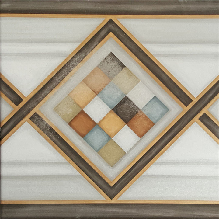 Oriental tile border Diglas