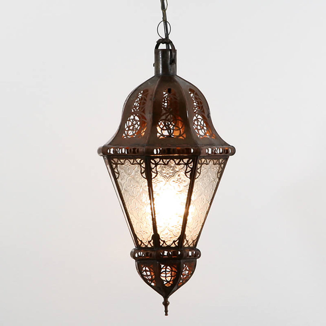 Oriental pendant lamp Salma White