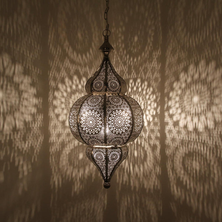 Oriental silver lantern Melisa