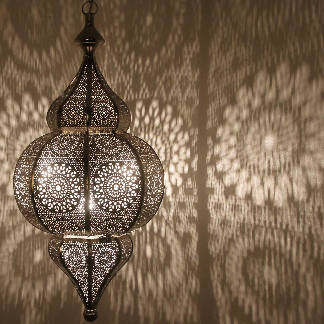 Oriental silver lantern Melisa