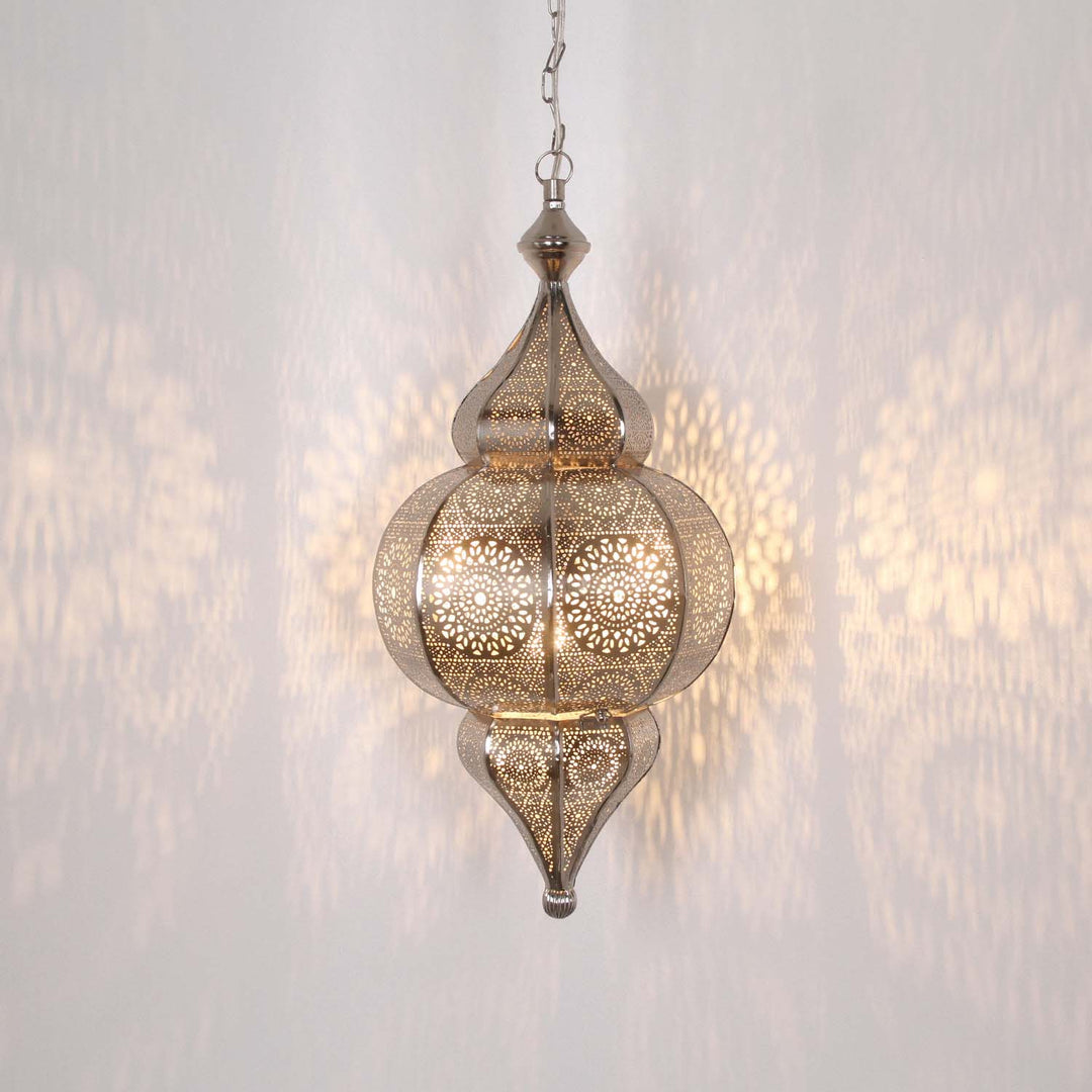 Oriental silver lantern Melisa