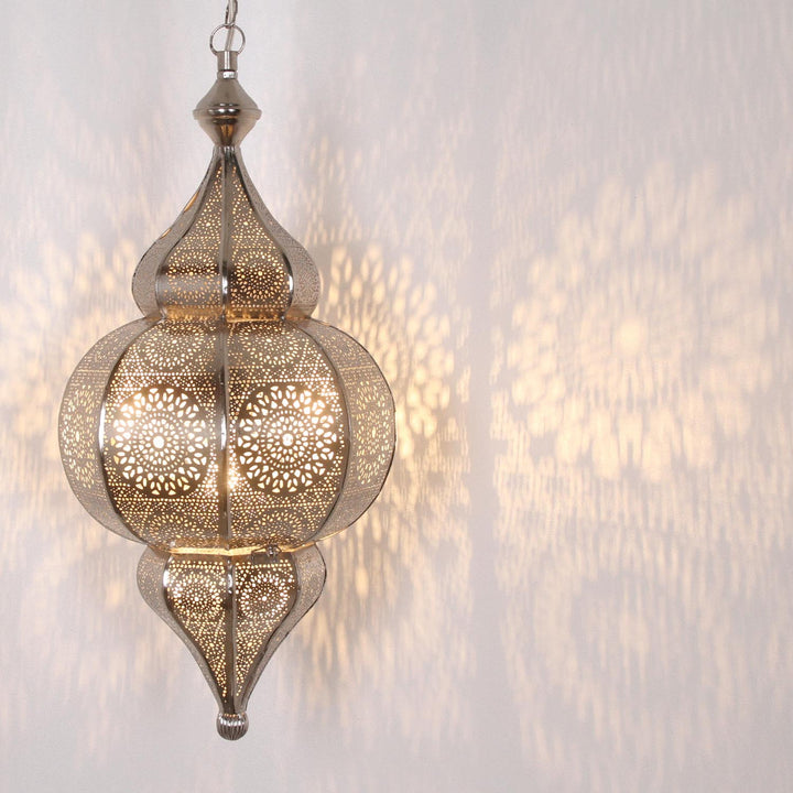 Oriental silver lantern Melisa