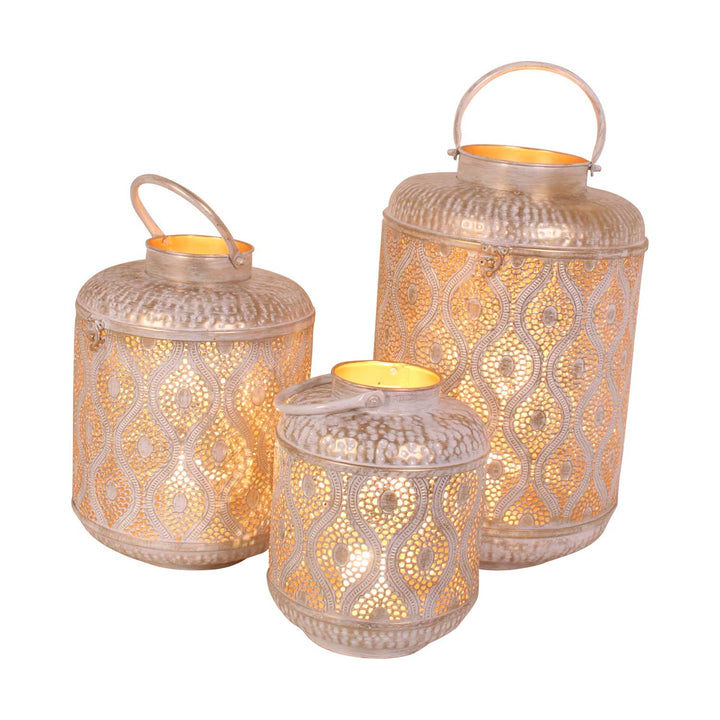 Oriental lanterns Suraya set of 3