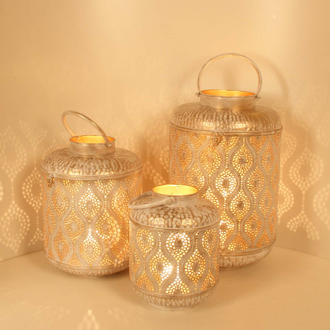 Oriental lanterns Suraya set of 3