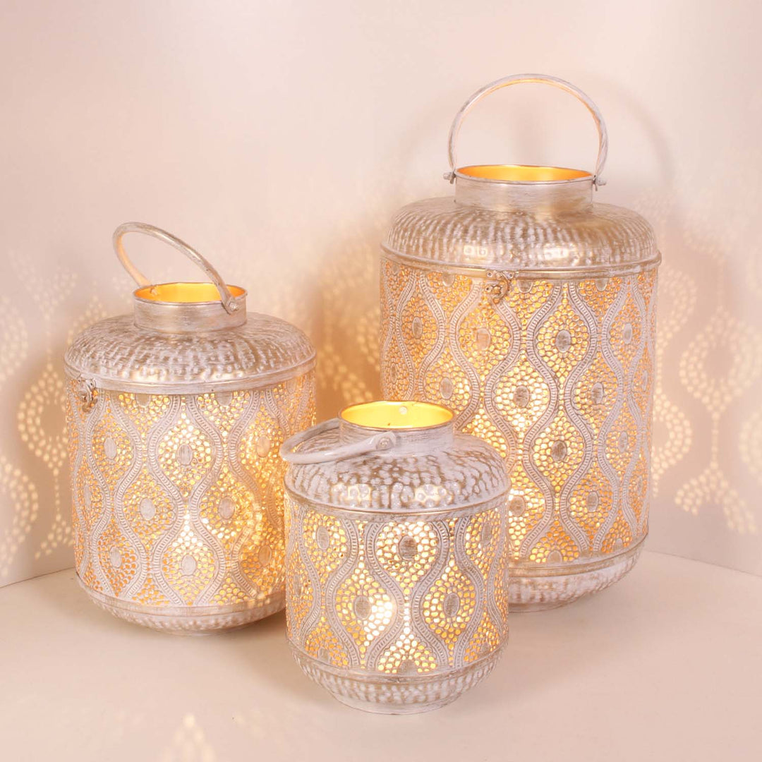 Oriental lanterns Suraya set of 3