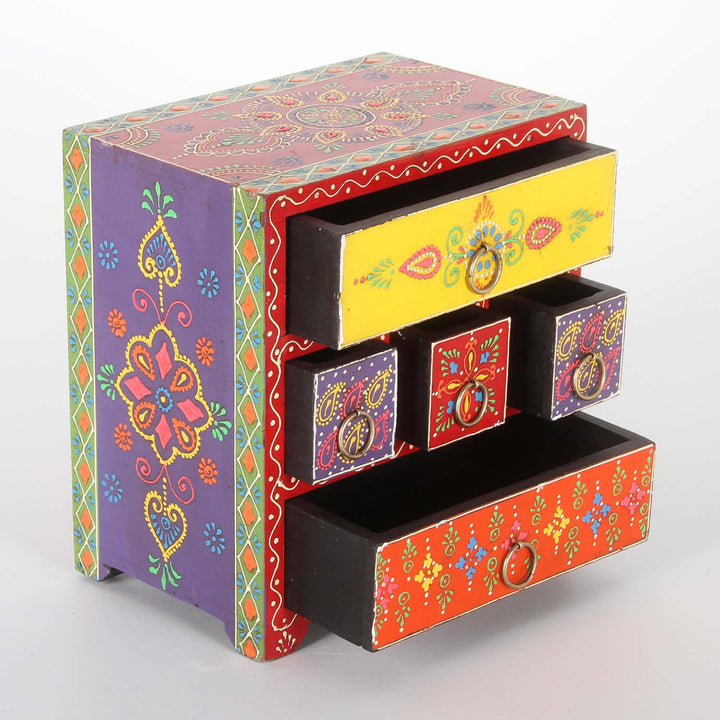 Oriental jewelry box Asura
