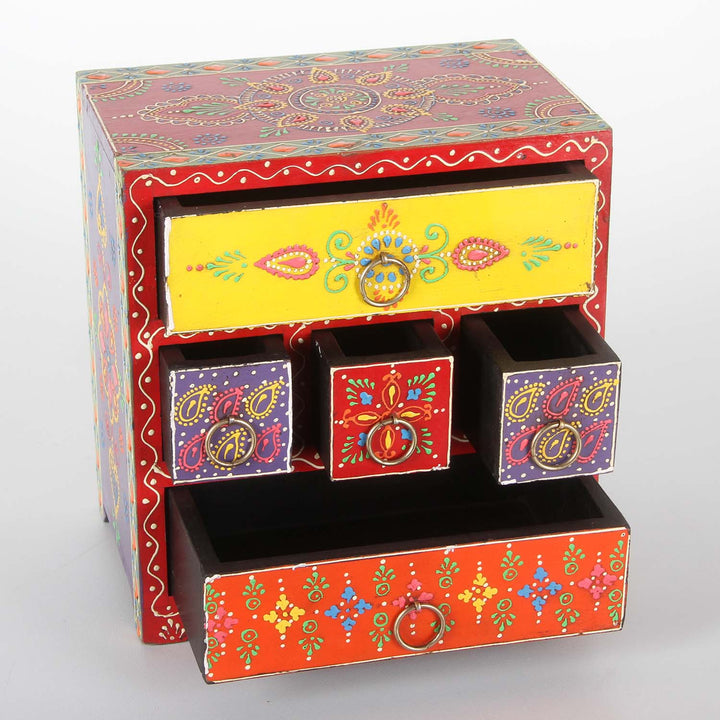 Oriental jewelry box Asura