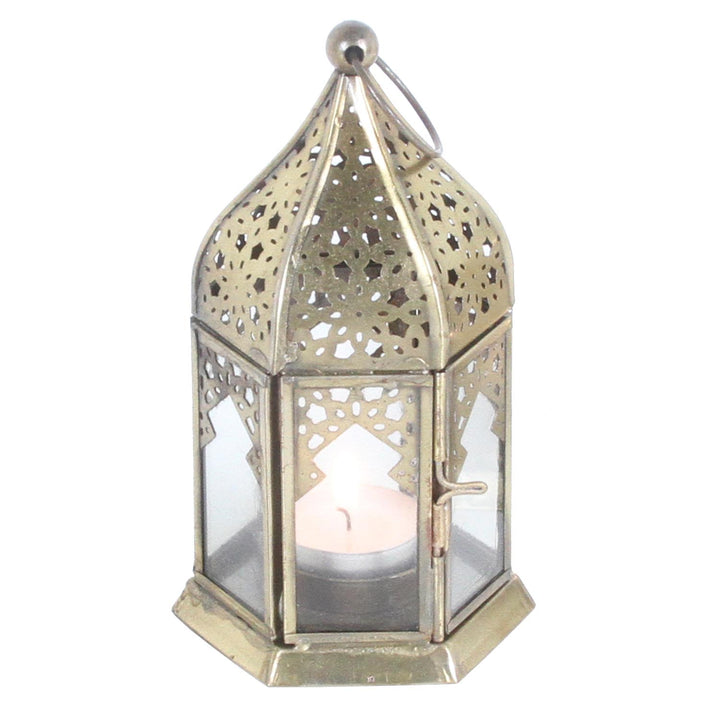 Oriental glass lantern Nael Transparent