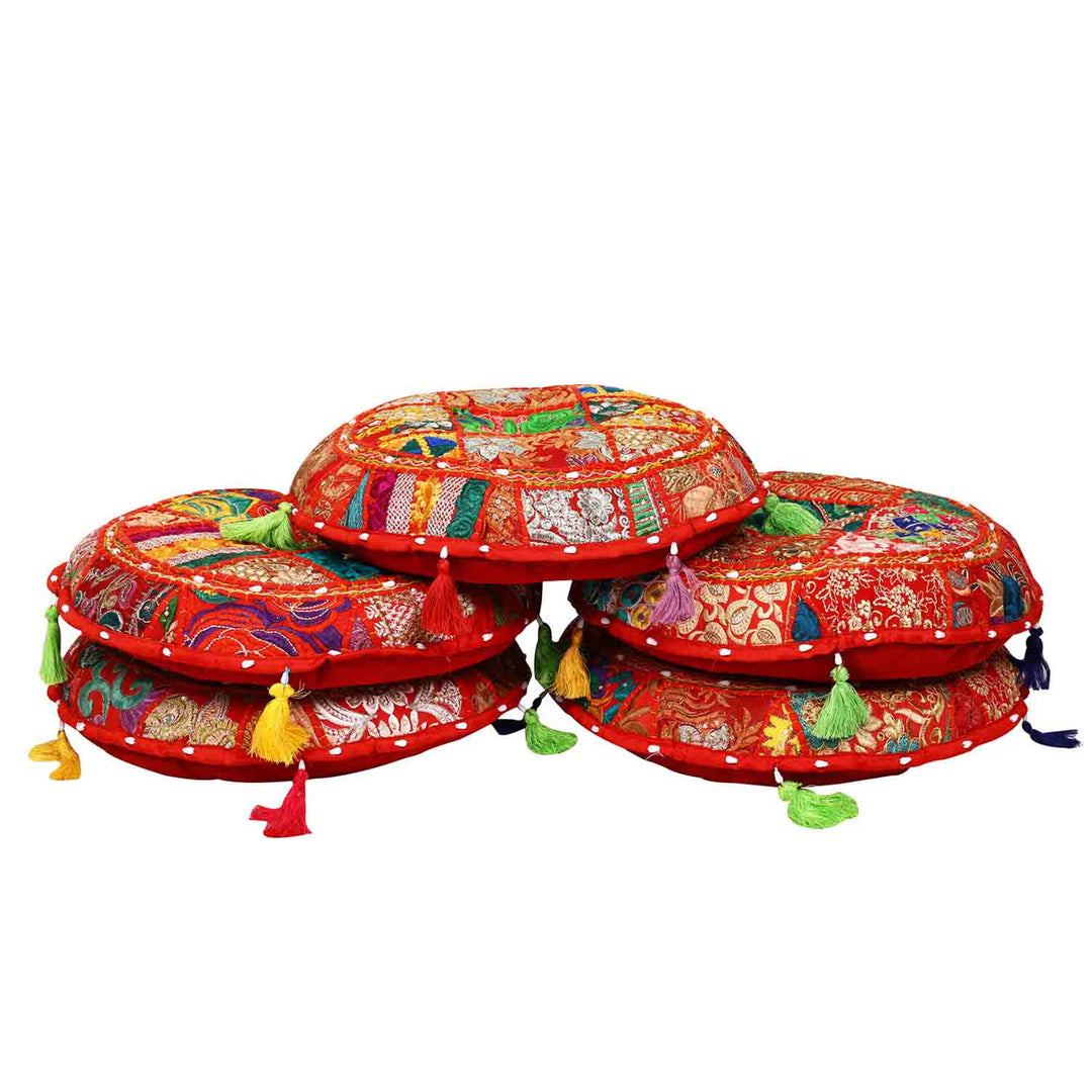 Patchwork yoga cushion Lali