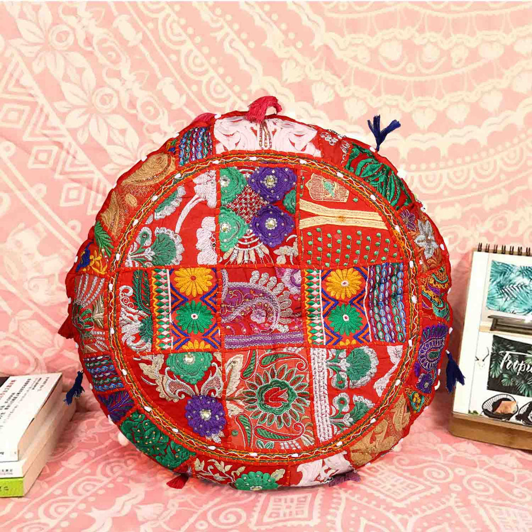 Patchwork Yoga Cushion Lali Large