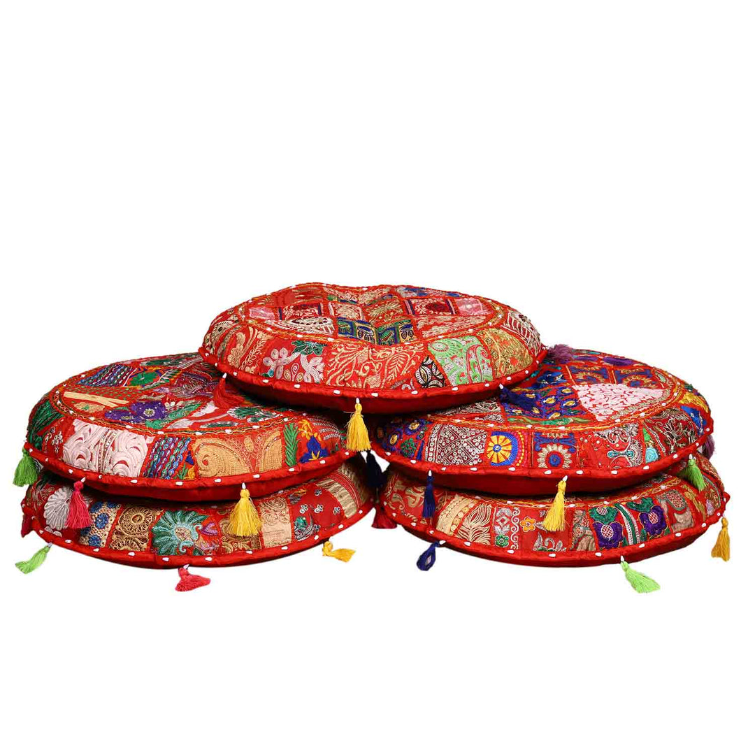 Patchwork Yoga Cushion Lali Large