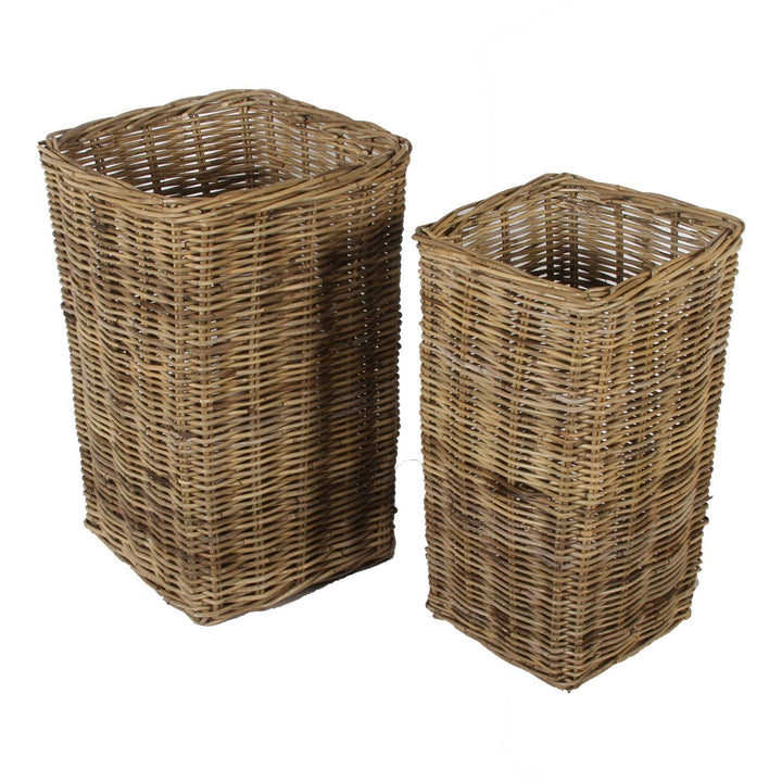 Rattan basket Barca, set of 2