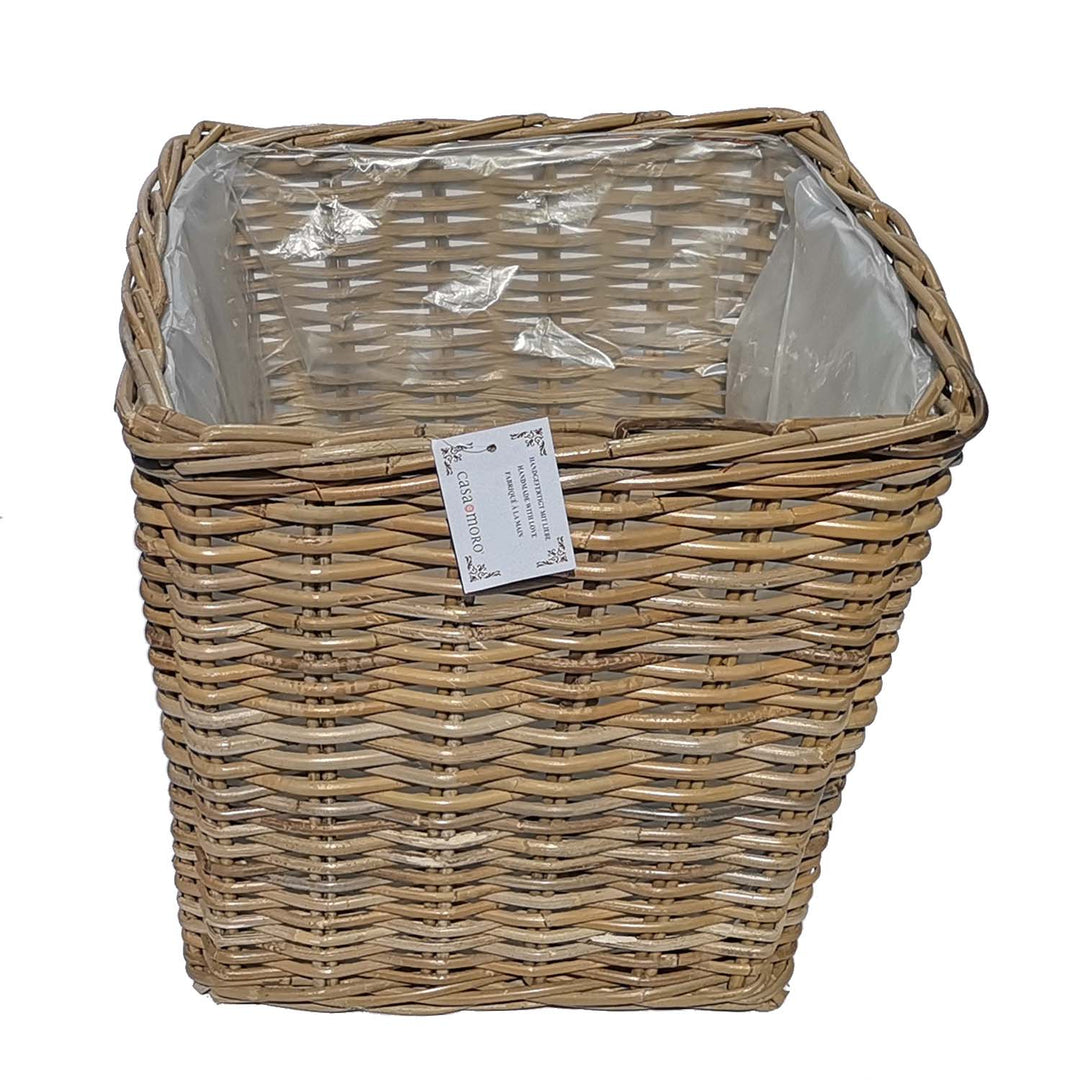 Rattan basket Turin