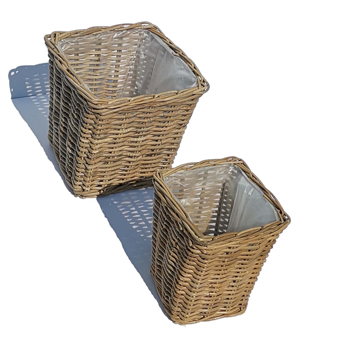 Rattan basket Turin