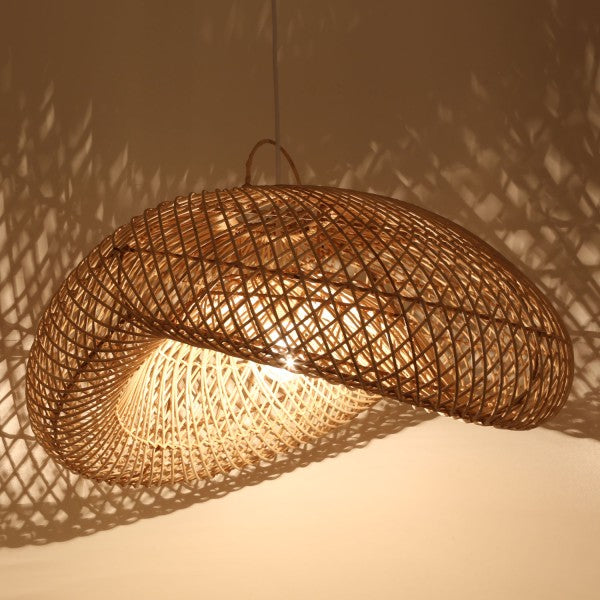 Rattan Luna Lamp