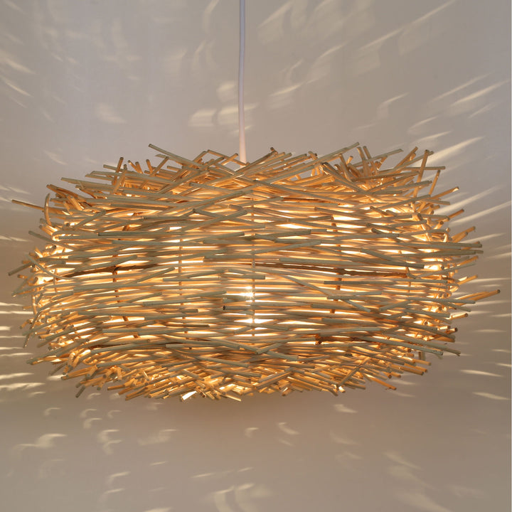 Mia rattan lamp