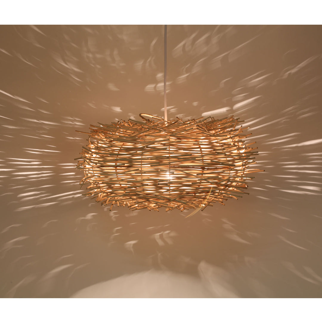 Mia rattan lamp