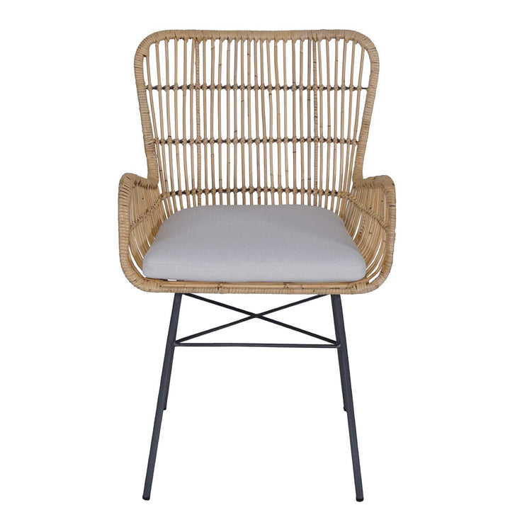 Rattan armchair Gusti