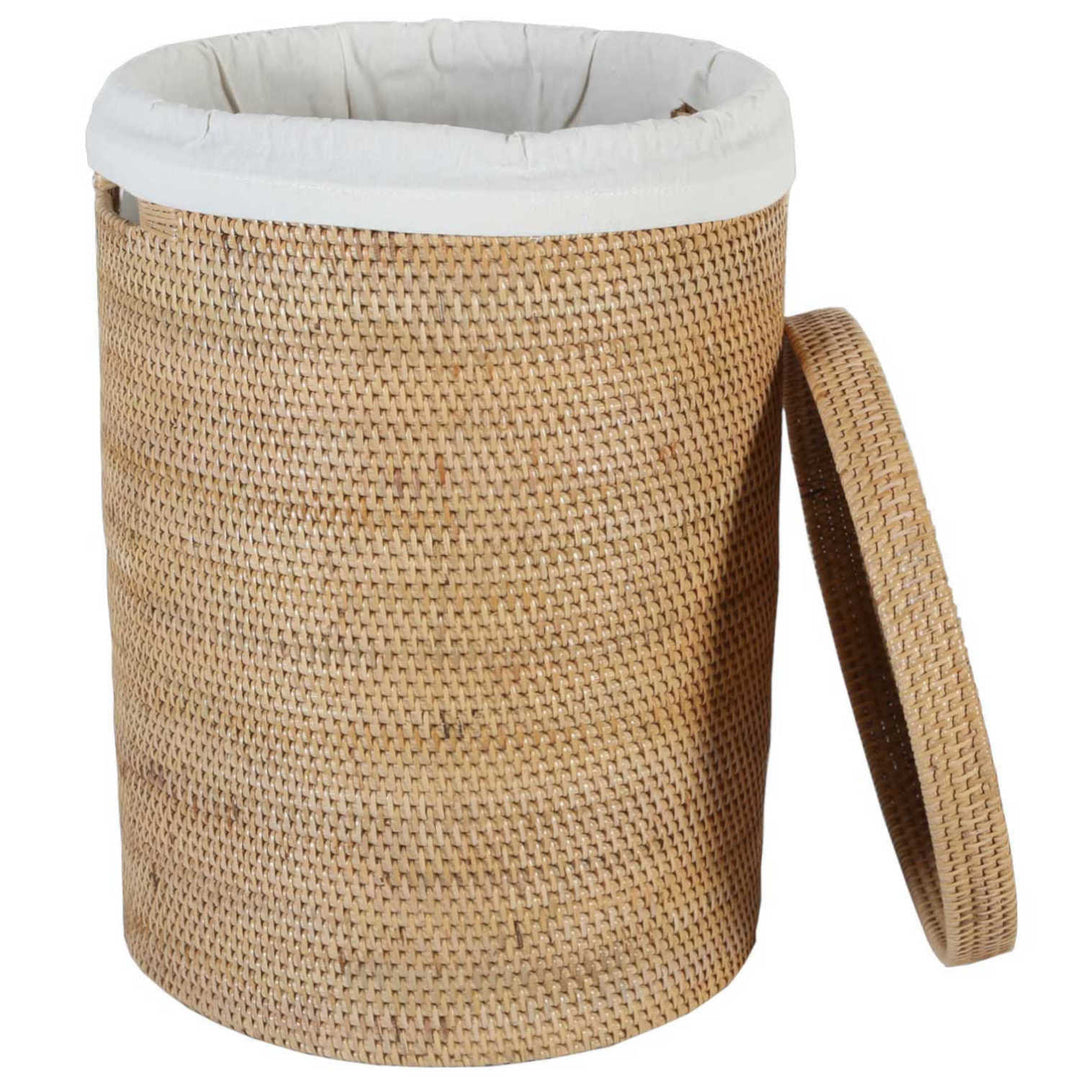 Rattan laundry basket Cleo Natural