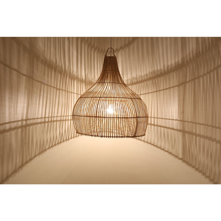 Elia rattan lamp