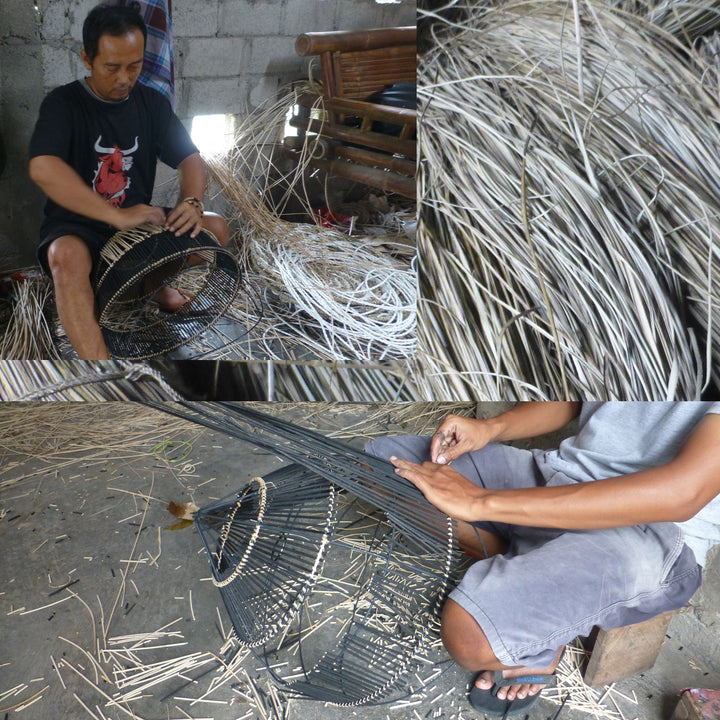 Rattan lamp Ramia