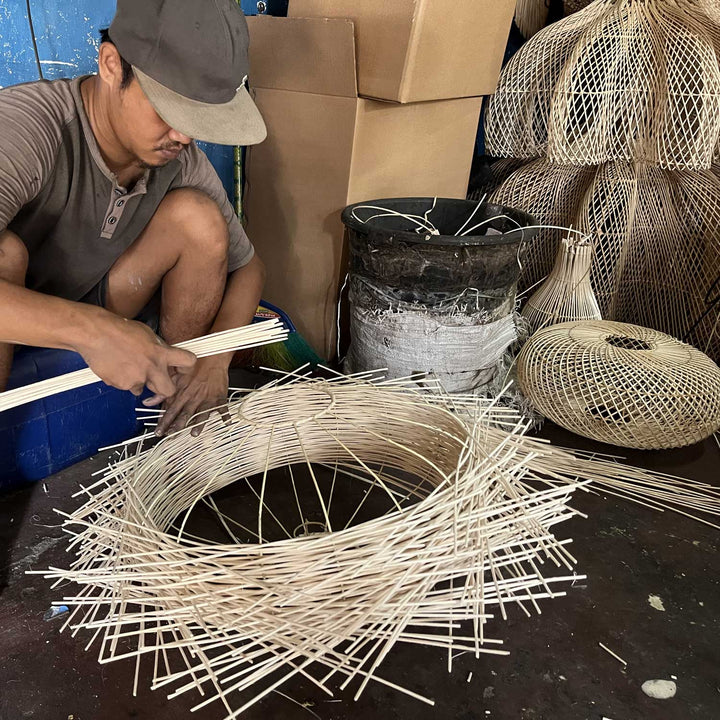 Mamuju rattan lamp
