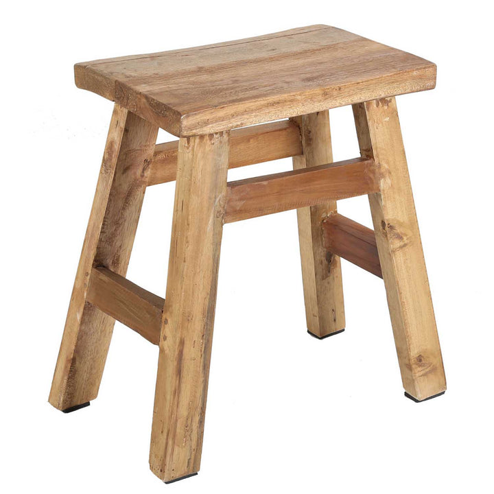 Teak wood stool Rocco