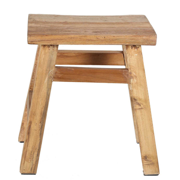 Teak wood stool Rocco