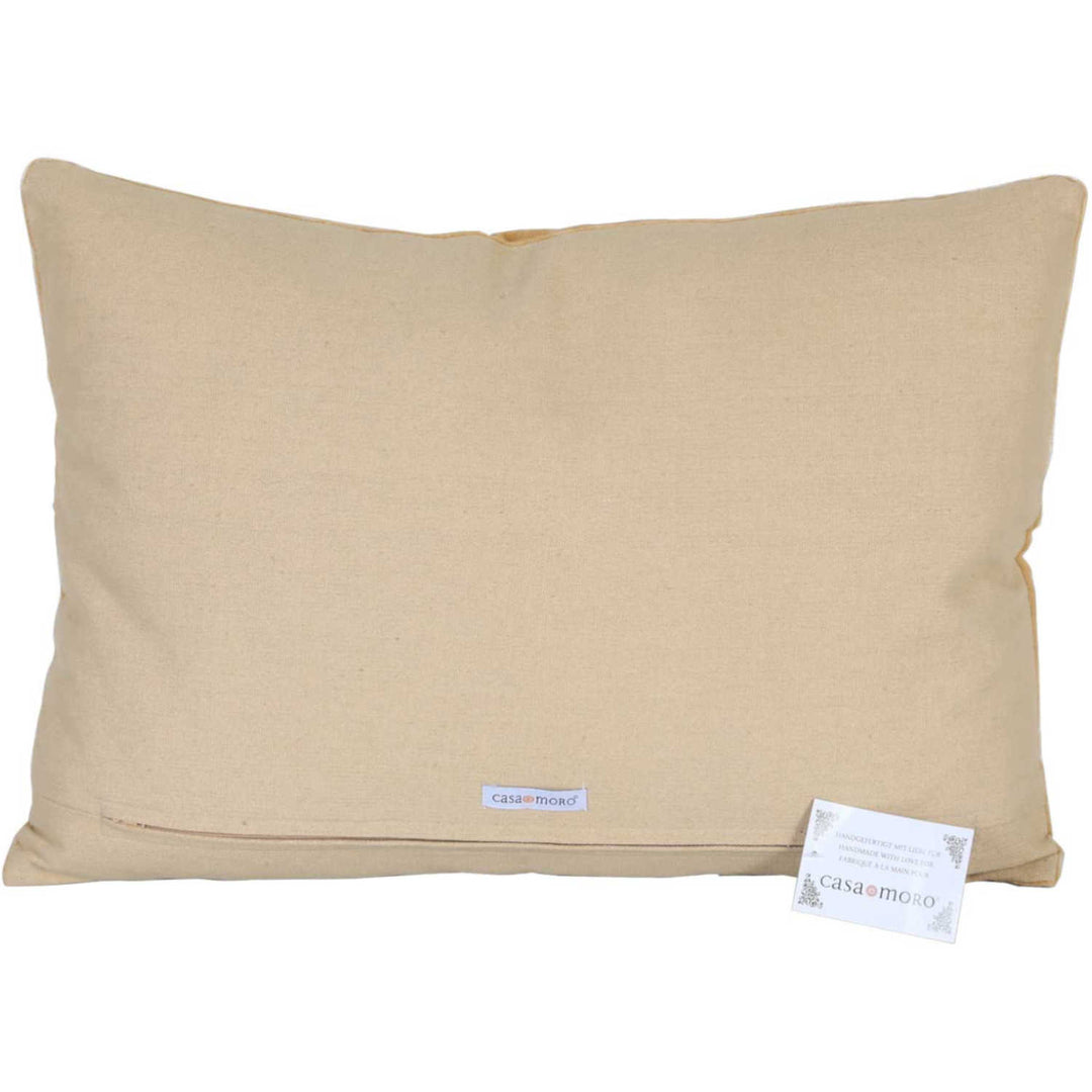 Boho velvet cushion Santa