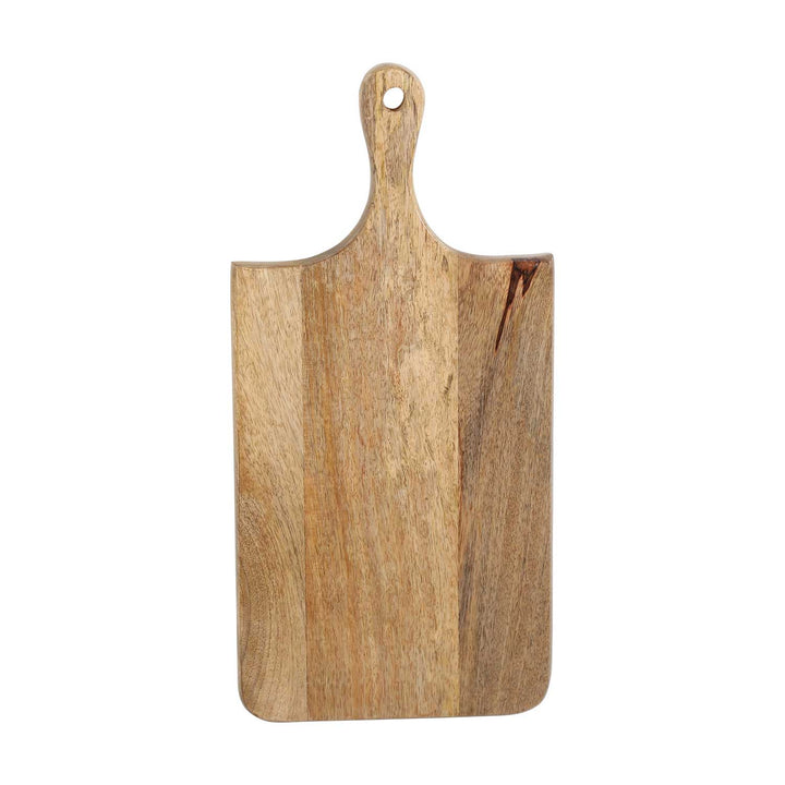 Wooden serving board, 42 cm, with wide handle