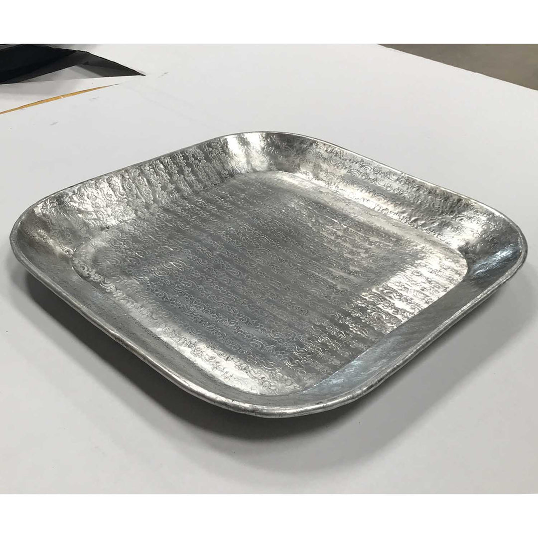 Oriental tray Prisma silver