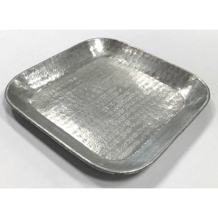 Oriental tray Prisma silver